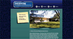 Desktop Screenshot of debron-electronics.com